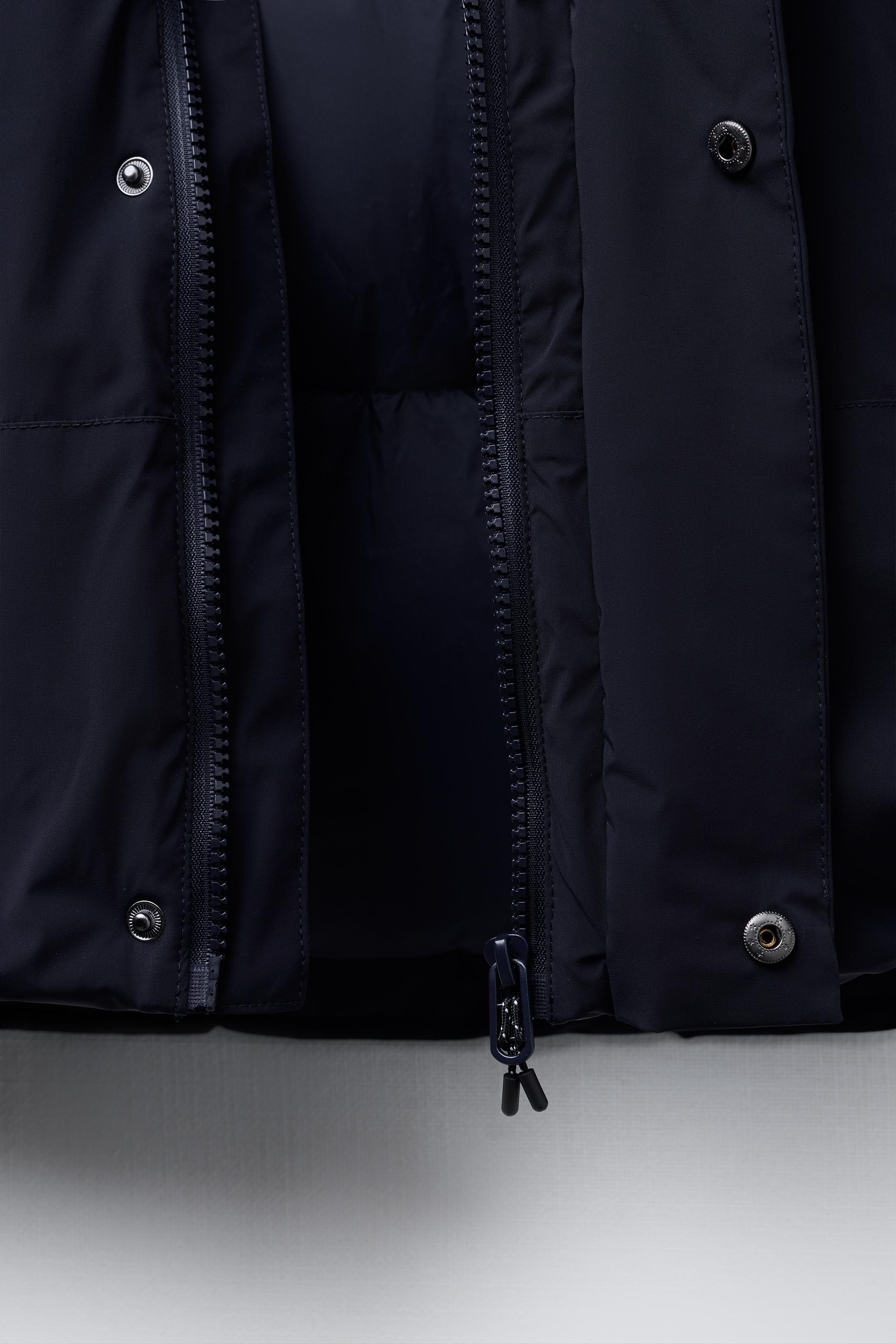COLOR BLOCK PUFFER JACKET